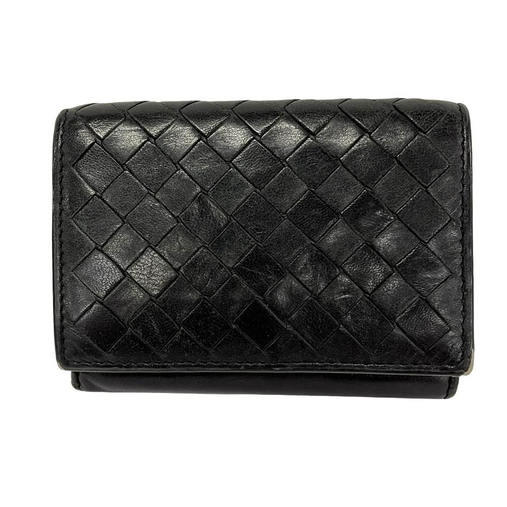 Bottega Veneta Intrecciato Trifold Wallet